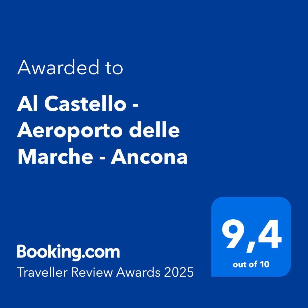 Al Castello - Aeroporto Delle Marche - Ancona Daire Falconara Marittima Dış mekan fotoğraf