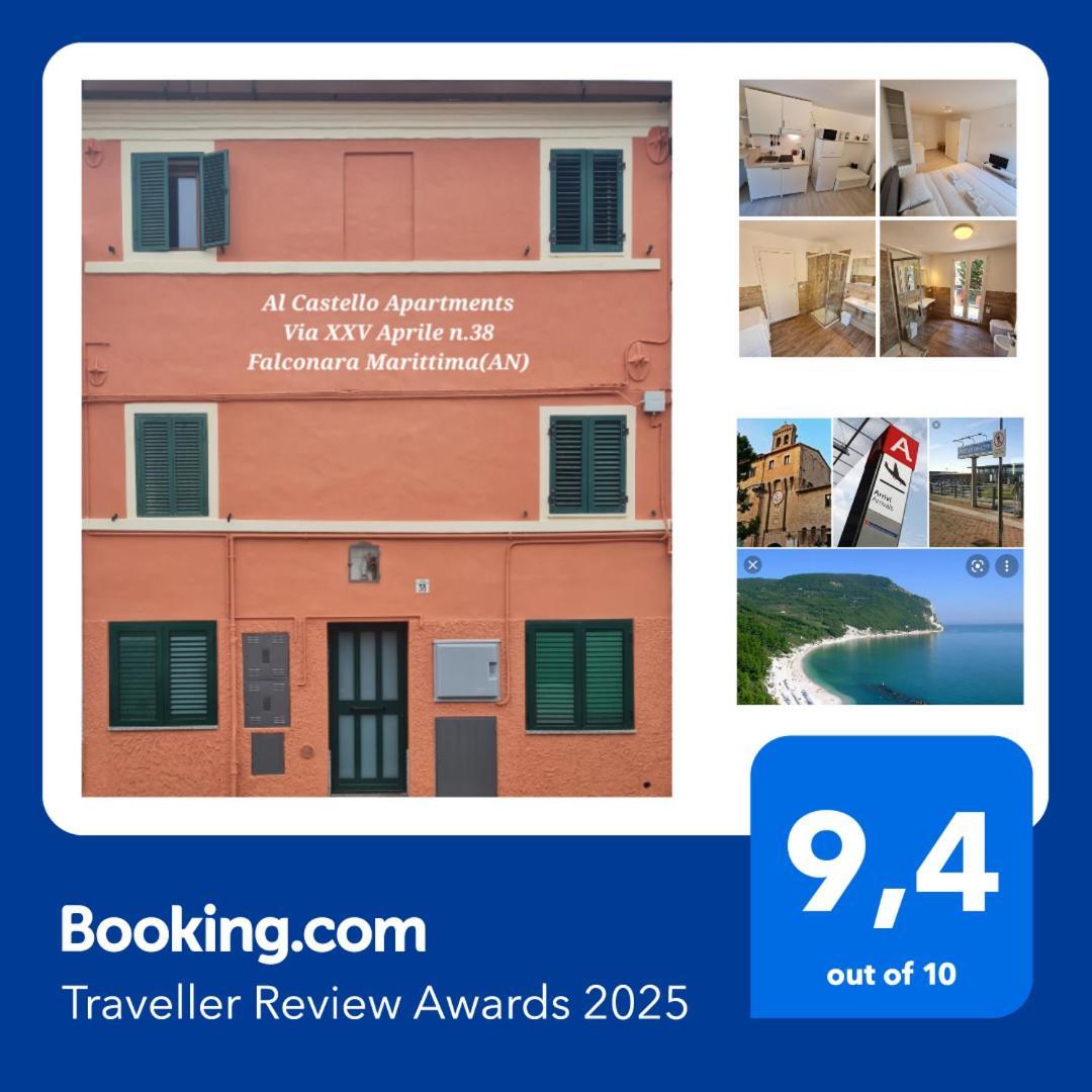 Al Castello - Aeroporto Delle Marche - Ancona Daire Falconara Marittima Dış mekan fotoğraf